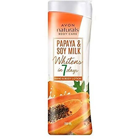 Avon Naturals Body Care Papaya & Soy Milk Hand & Body Lotion - Vamzn#