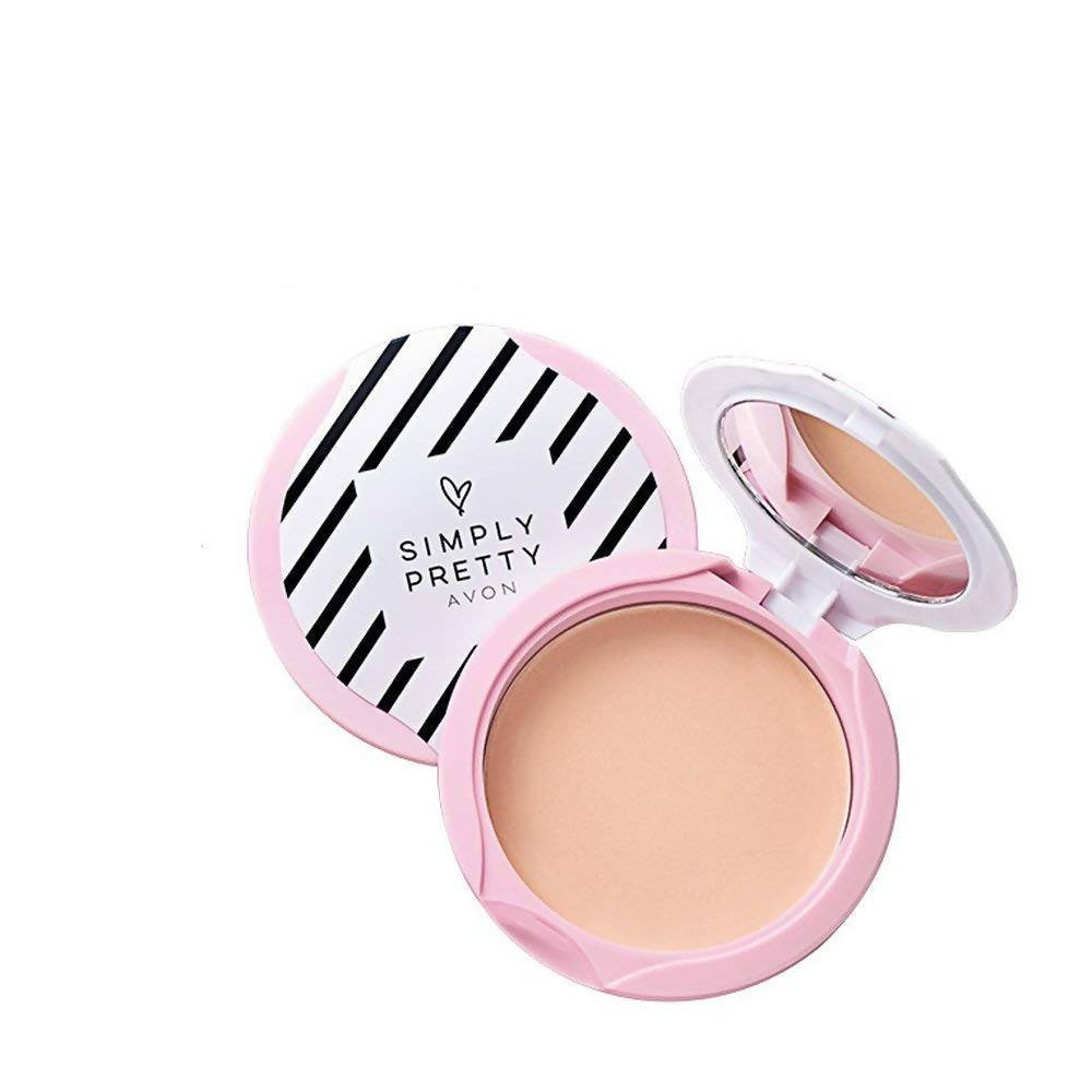 Avon Simply Pretty Shine No More SPF 14 Pressed Powder Natural - Vamzn#