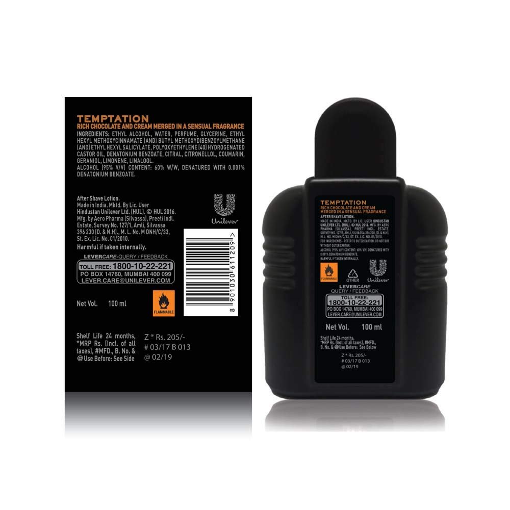 Axe dark Temptation After Shave Lotion Vitalizing 100 ml - Vamzn#