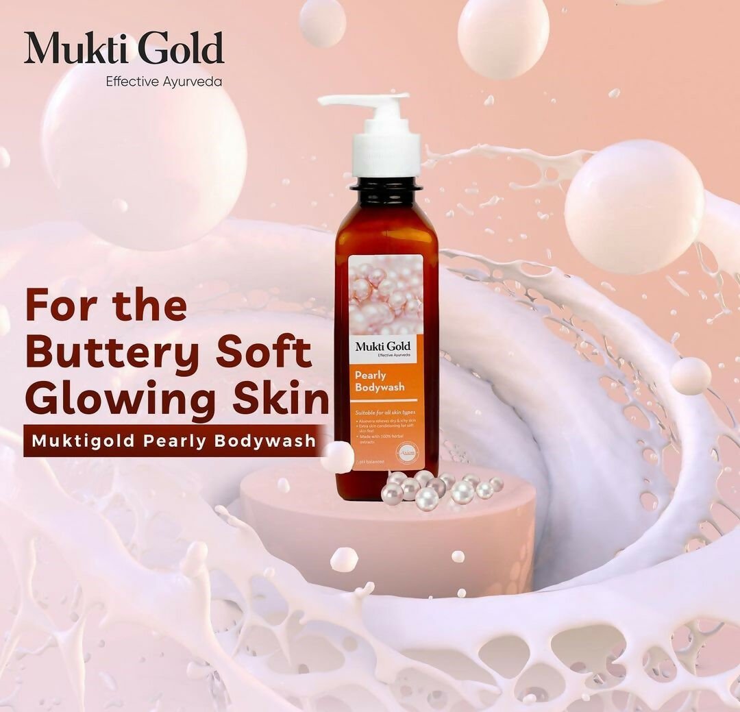 Axiom Mukti Gold Pearly Body Wash - Vamzn#