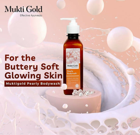 Axiom Mukti Gold Pearly Body Wash - Vamzn#