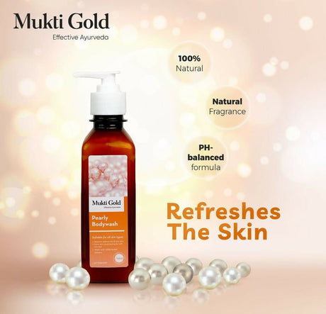 Axiom Mukti Gold Pearly Body Wash - Vamzn#