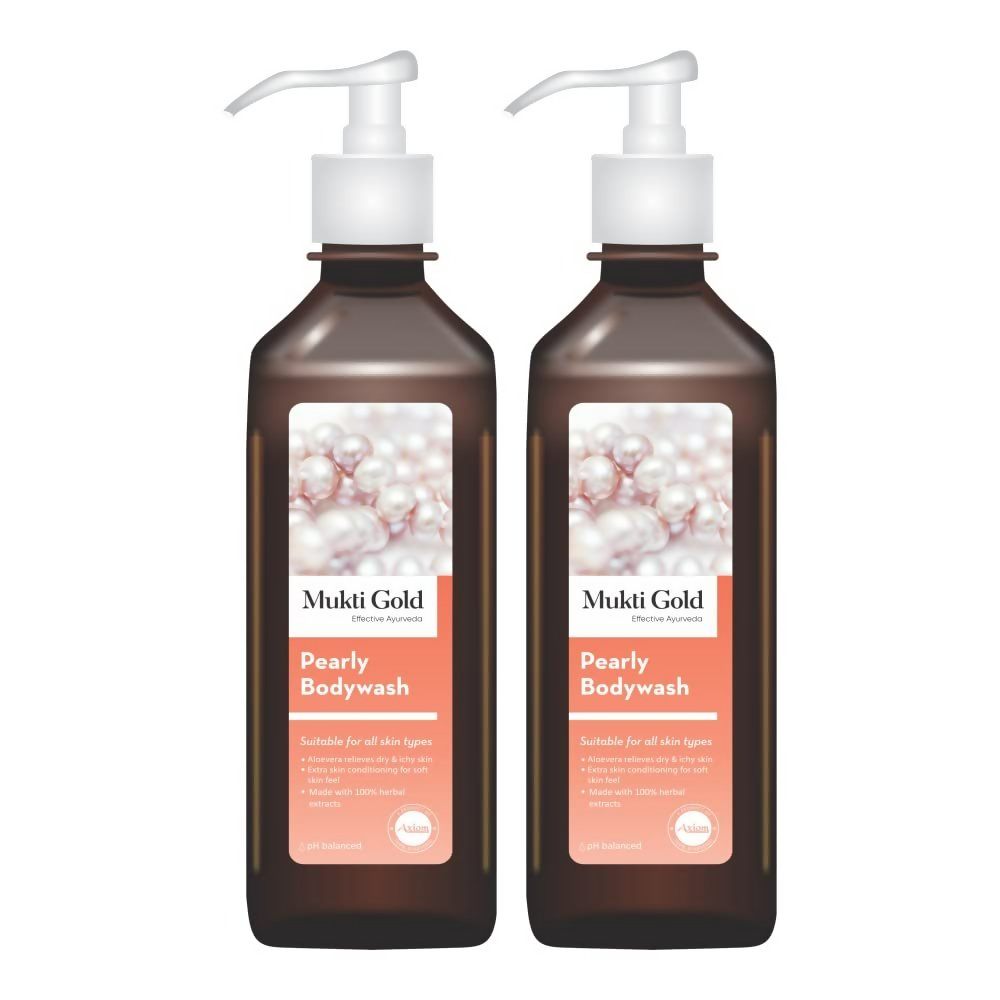Axiom Mukti Gold Pearly Body Wash - Vamzn#