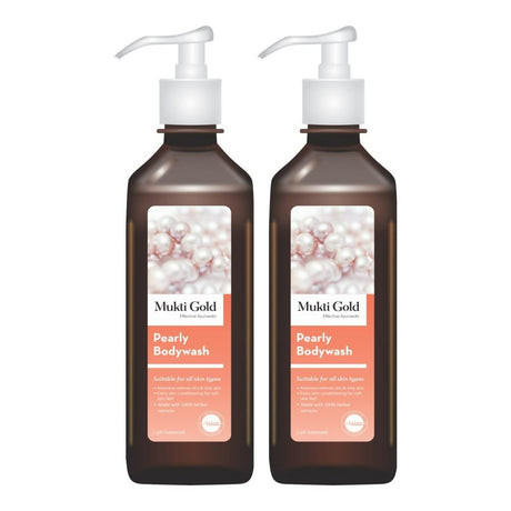 Axiom Mukti Gold Pearly Body Wash - Vamzn#