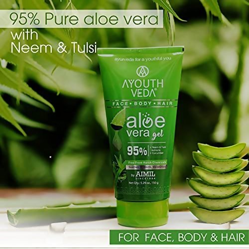 Ayouthveda Aloe Vera Face Gel - Vamzn#