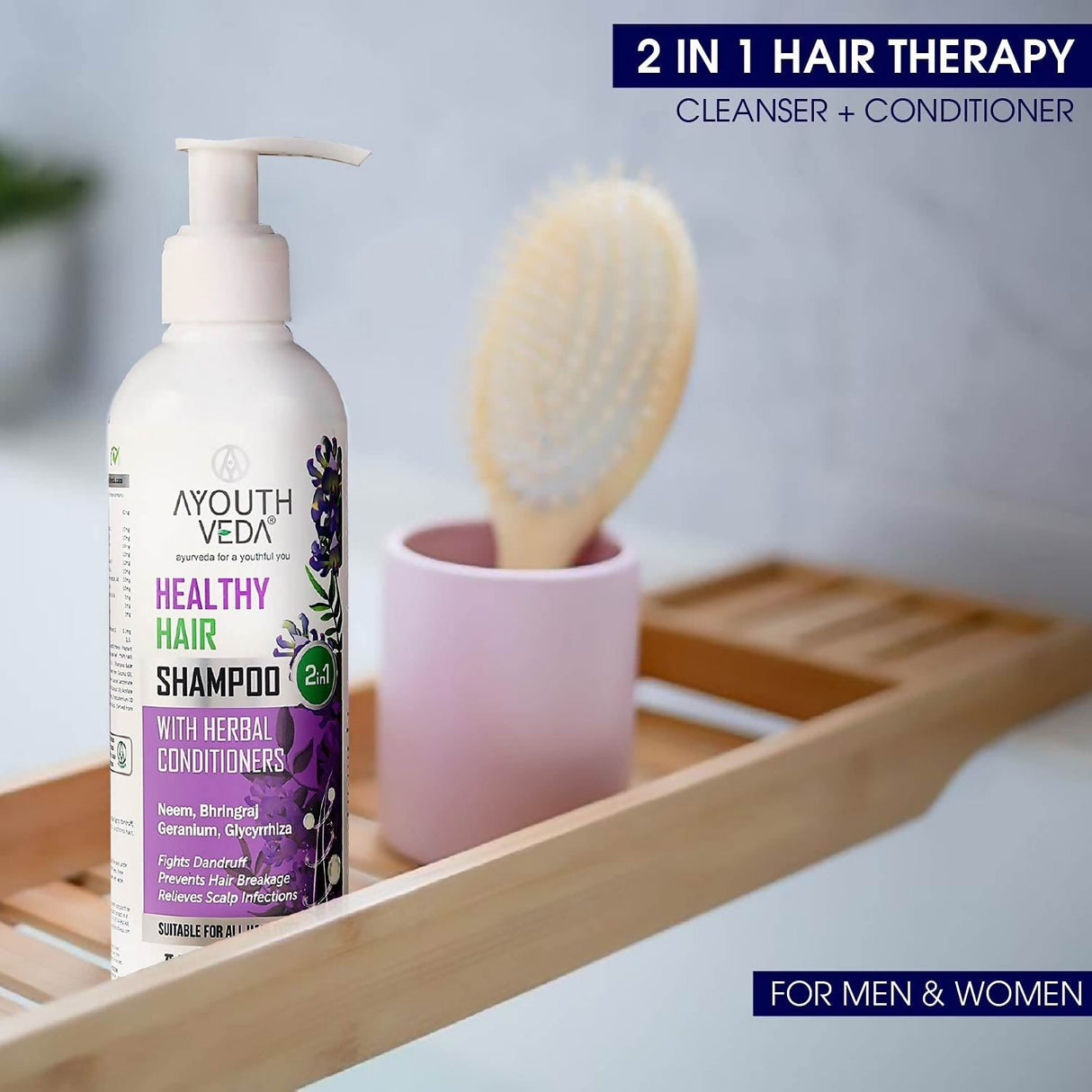 Ayouthveda Healthy Hair Shampoo - Vamzn#