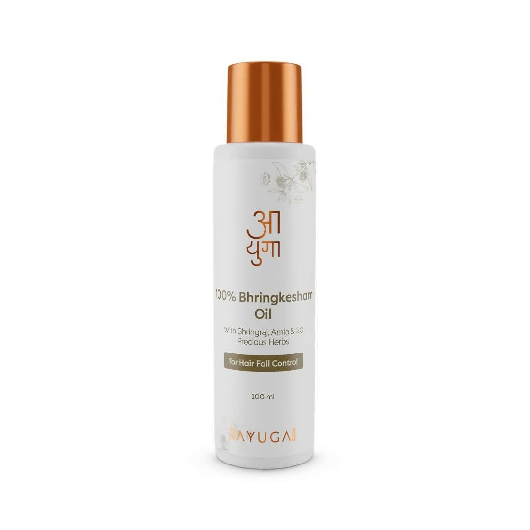 Ayuga 100% Bhringkesham Hair Fall Control Oil - Vamzn#