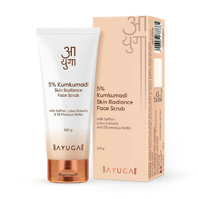 Ayuga 5% Kumkumadi Skin Radiance Face Scrub - Vamzn#