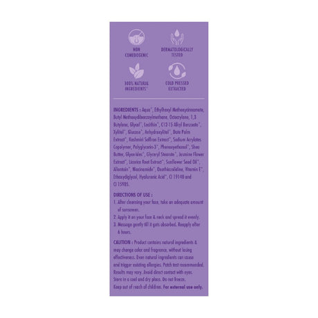 Ayuga Kashmiri Saffron Sunscreen - Vamzn#