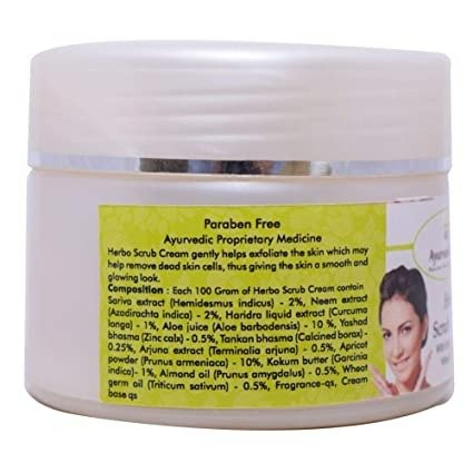 Ayurvedic Life Herbo Scrub Cream - Vamzn#