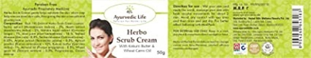 Ayurvedic Life Herbo Scrub Cream - Vamzn#