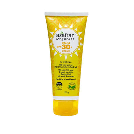 Azafran Organics D’fend SPF 30+ Creme - Vamzn#