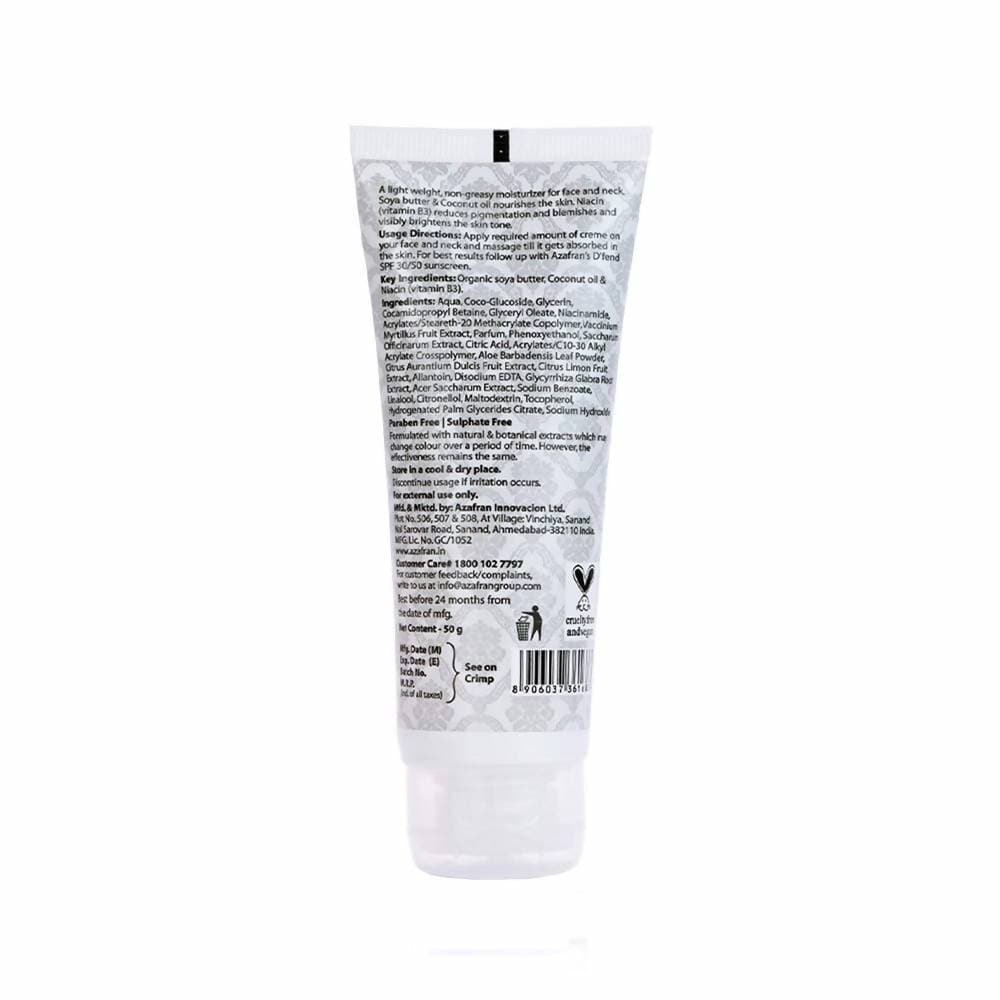 Azafran Organics Skin Brightening Face Cream - Vamzn#