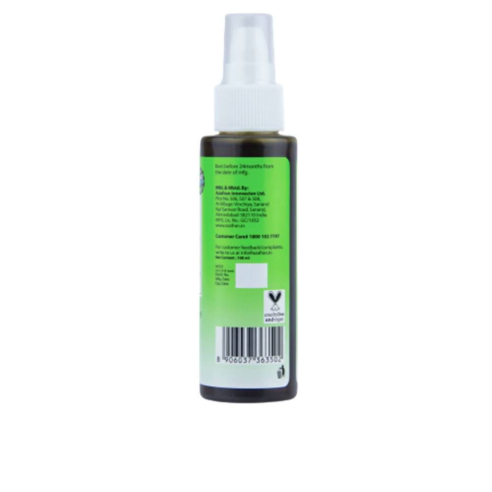 Azafran Organics Tea Tree Anti Dandruff Hair Oil - Vamzn#