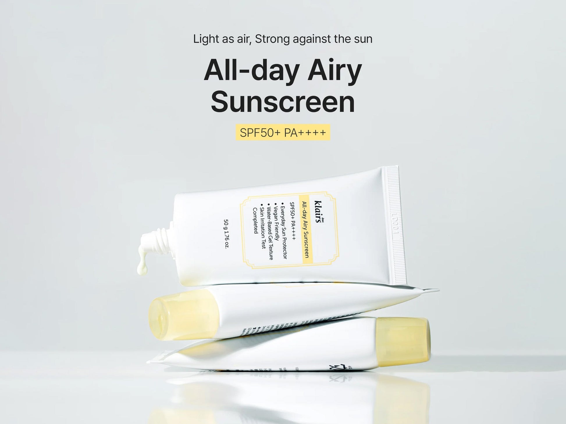 Klairs All-Day Airy Sunscreen SPF 50+ PA++++