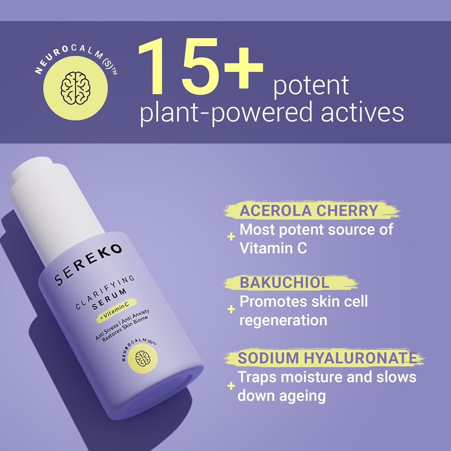 Sereko 50X Vitamin C Face Serum for Glowing & Brightening Skin