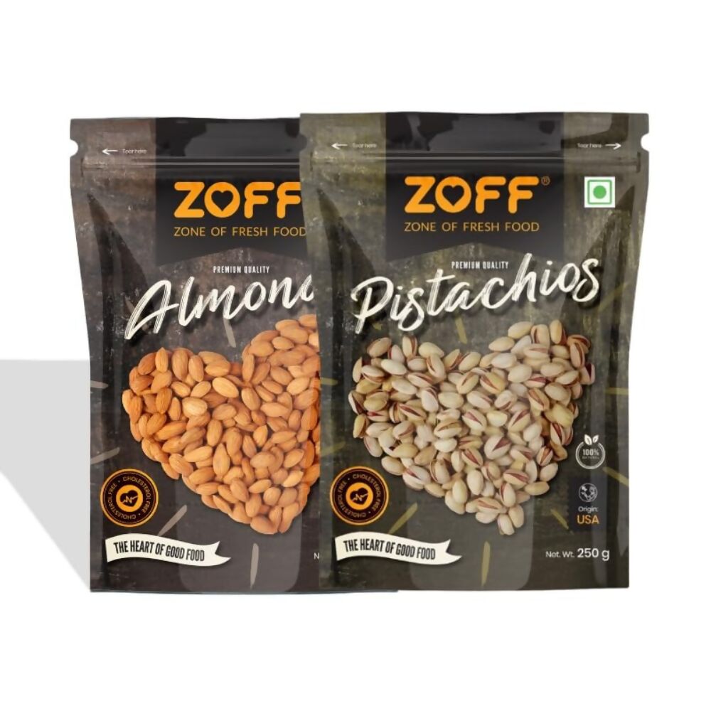 Zoff Premium Almonds & Pista Combo