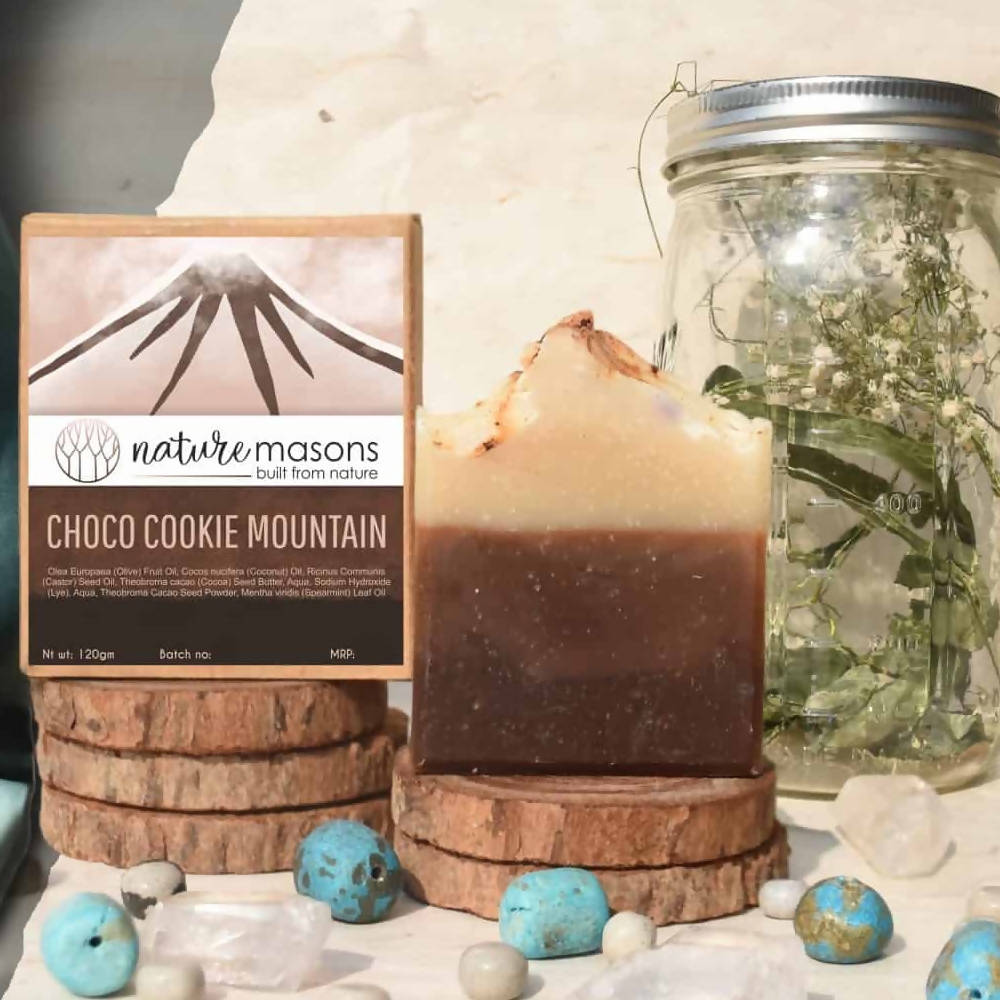 Nature Masons Choco Cookie Mountain Artisanal Cold Process Soap