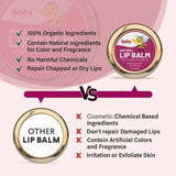 Babyorgano Natural Lip Balm - Beetroot Flavor - Vamzn#