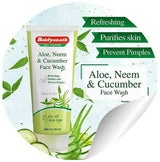 Baidyanath Jhansi Aloe, Neem & Cucumber Face Wash - Vamzn#