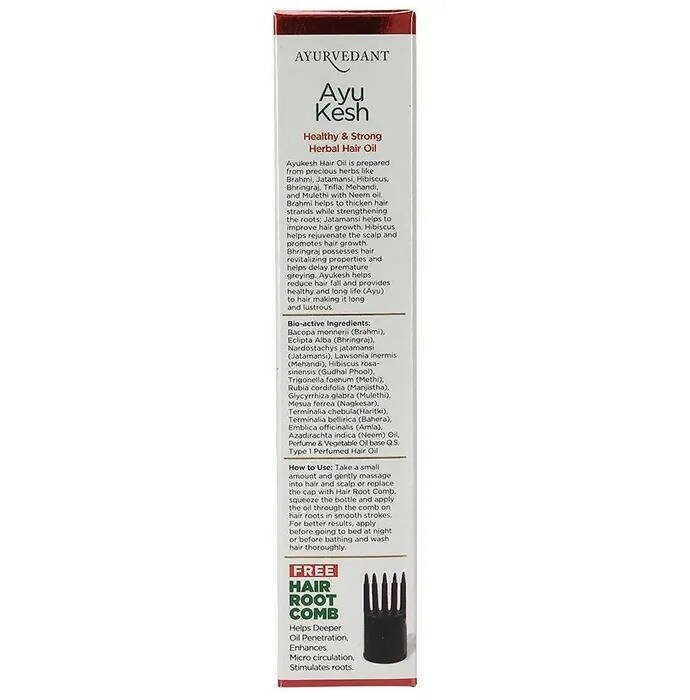 Baidyanath Jhansi Ayu Kesh Healthy And Strong Herbal Hair Oil - Vamzn#