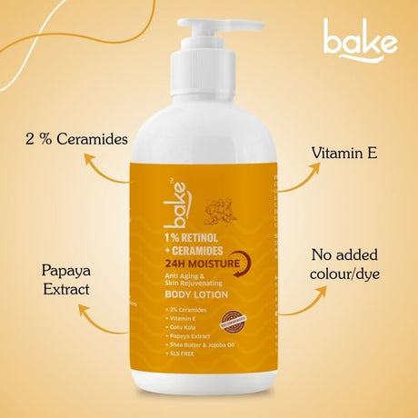 Bake 1% Retinol & Ceramides Body Lotion - Vamzn#