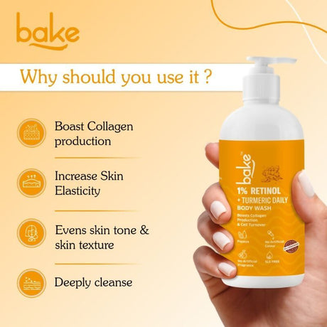 Bake 1% Turmeric Body Wash - Vamzn#
