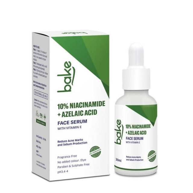 Bake 10% Niacinamide & Azelaic Acid Face Serum With Vitamin E - Vamzn#