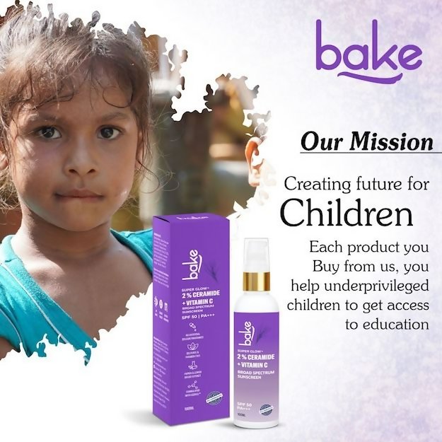 Bake 2% Ceramide + Vitamin C Sunscreen Spf 50 Pa+++ - Vamzn#