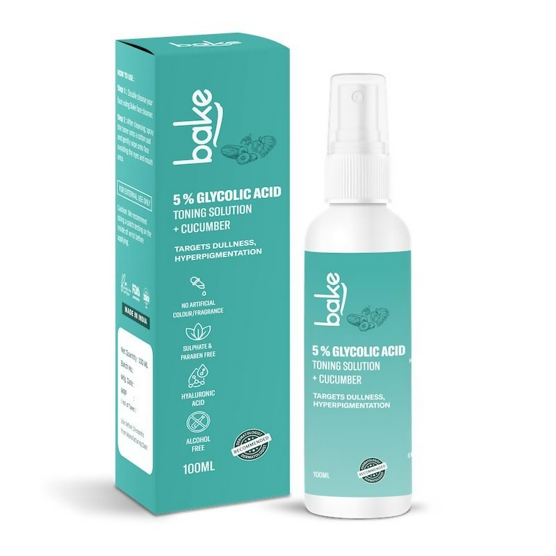 Bake 5% Glycolic Acid Toning Solution - Vamzn#