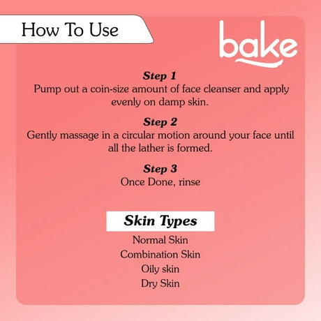 Bake 5% Vitamin C Face Cleanser - Vamzn#