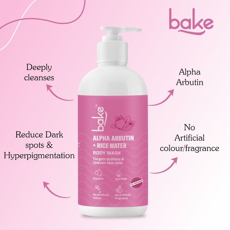 Bake Alpha Arbutin Body Wash - Vamzn#