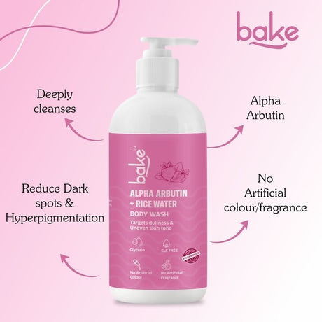 Bake Alpha Arbutin Body Wash - Vamzn#