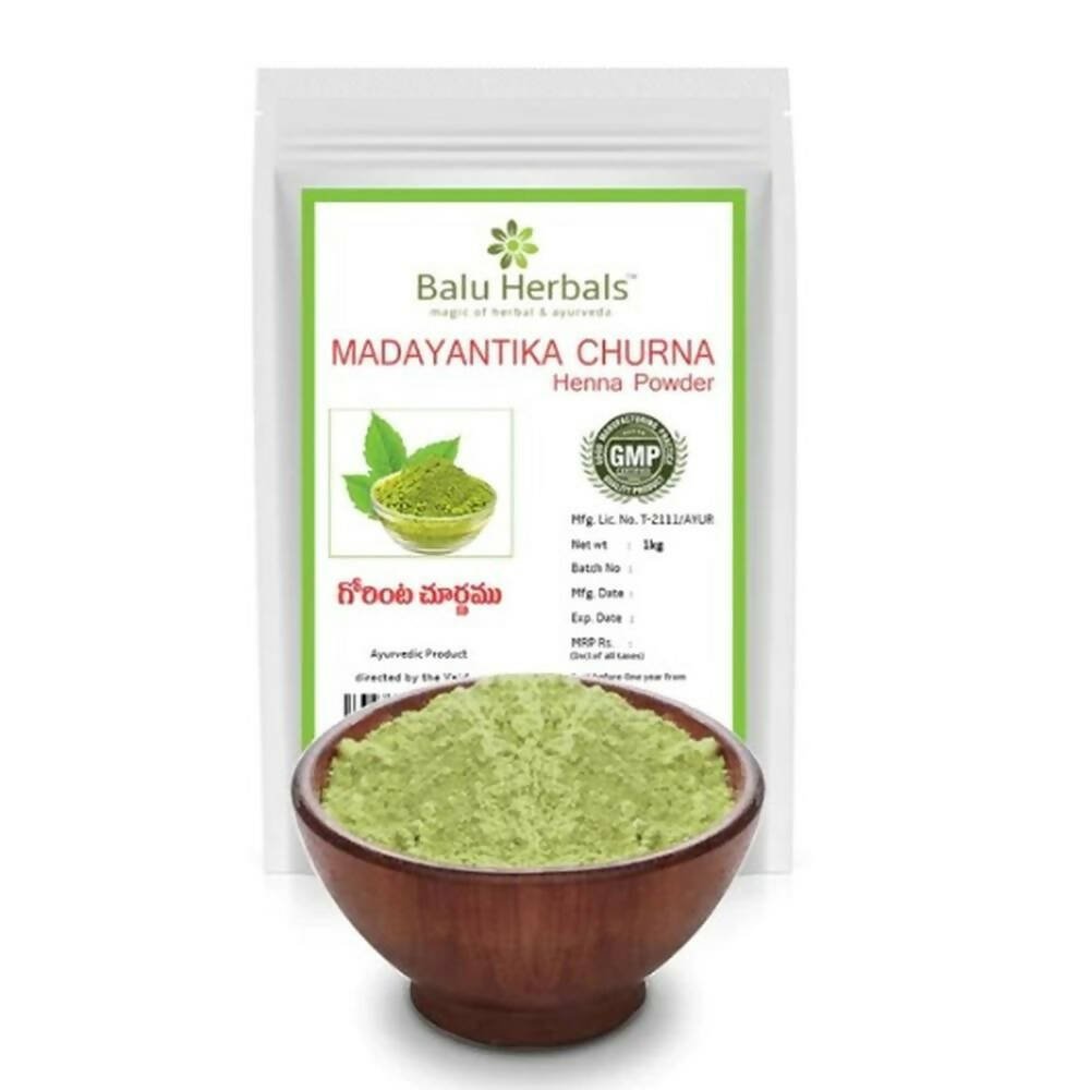 Balu Herbals Madayantika Churna Henna Powder - Vamzn#