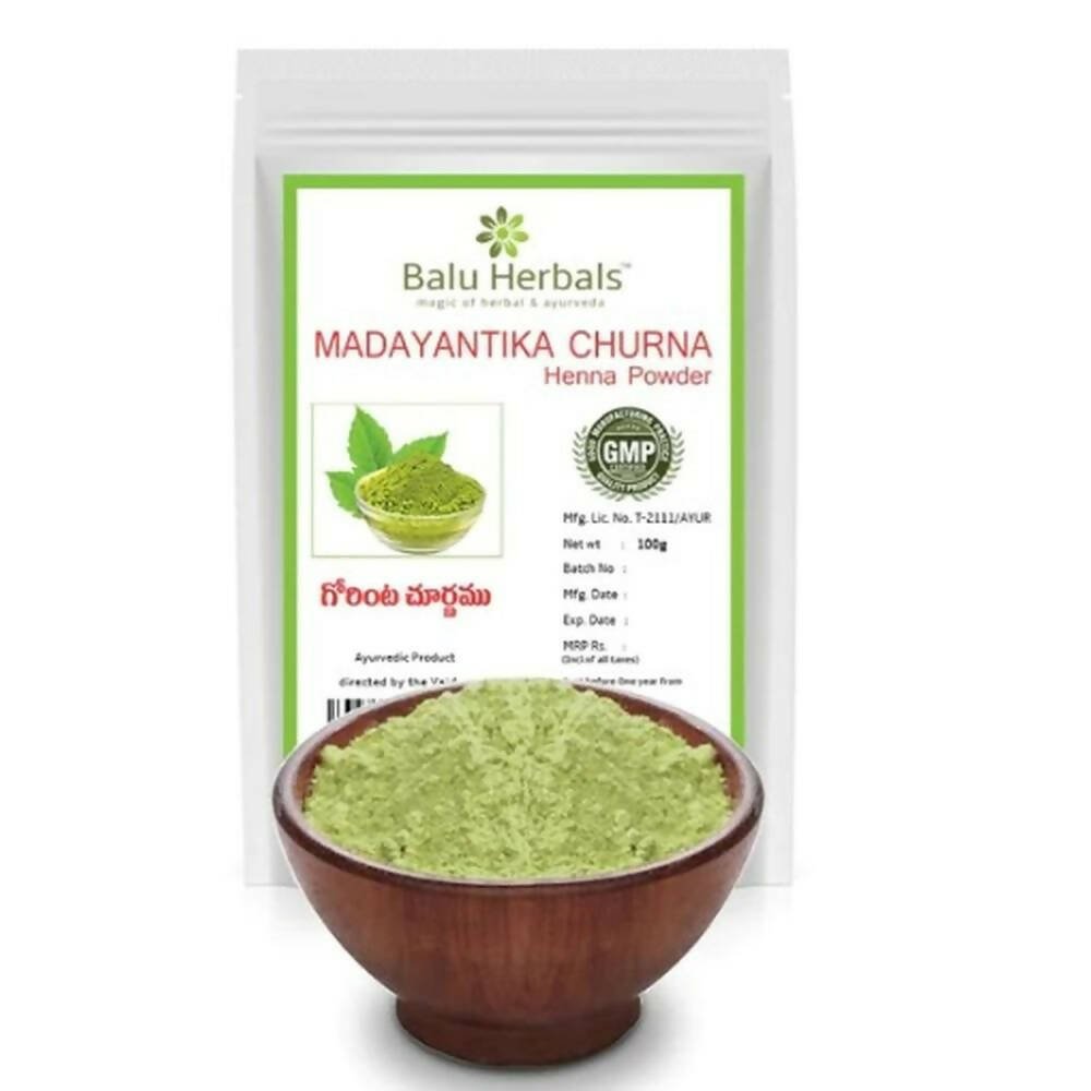 Balu Herbals Madayantika Churna Henna Powder - Vamzn#