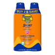 Banana Boat Sport Ultra SPF 50 Sunscreen Spray Twin Pack | Banana Boat Sunscreen Spray SPF 50, Spray On Sunscreen, Water Resistant Sunscreen, Oxybenzone Free Sunscreen Pack, 6oz each - Vamzn#