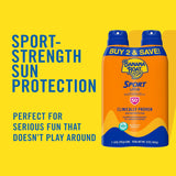 Banana Boat Sport Ultra SPF 50 Sunscreen Spray Twin Pack | Banana Boat Sunscreen Spray SPF 50, Spray On Sunscreen, Water Resistant Sunscreen, Oxybenzone Free Sunscreen Pack, 6oz each - Vamzn#
