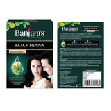 Banjara's Black Henna Brazilian Black Hair Color - Vamzn#