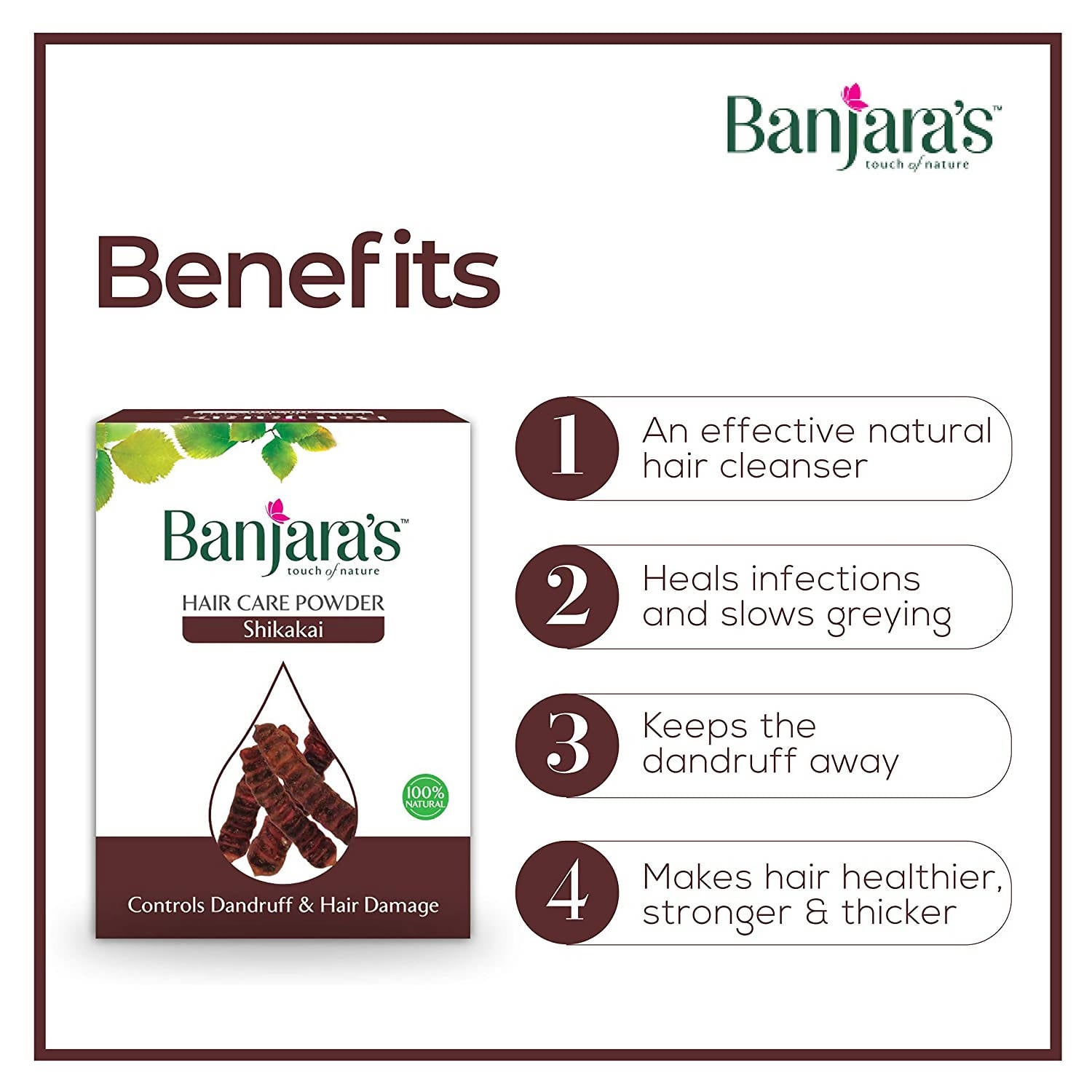 Banjara's Hair Care Powder Combo Pack - Vamzn#
