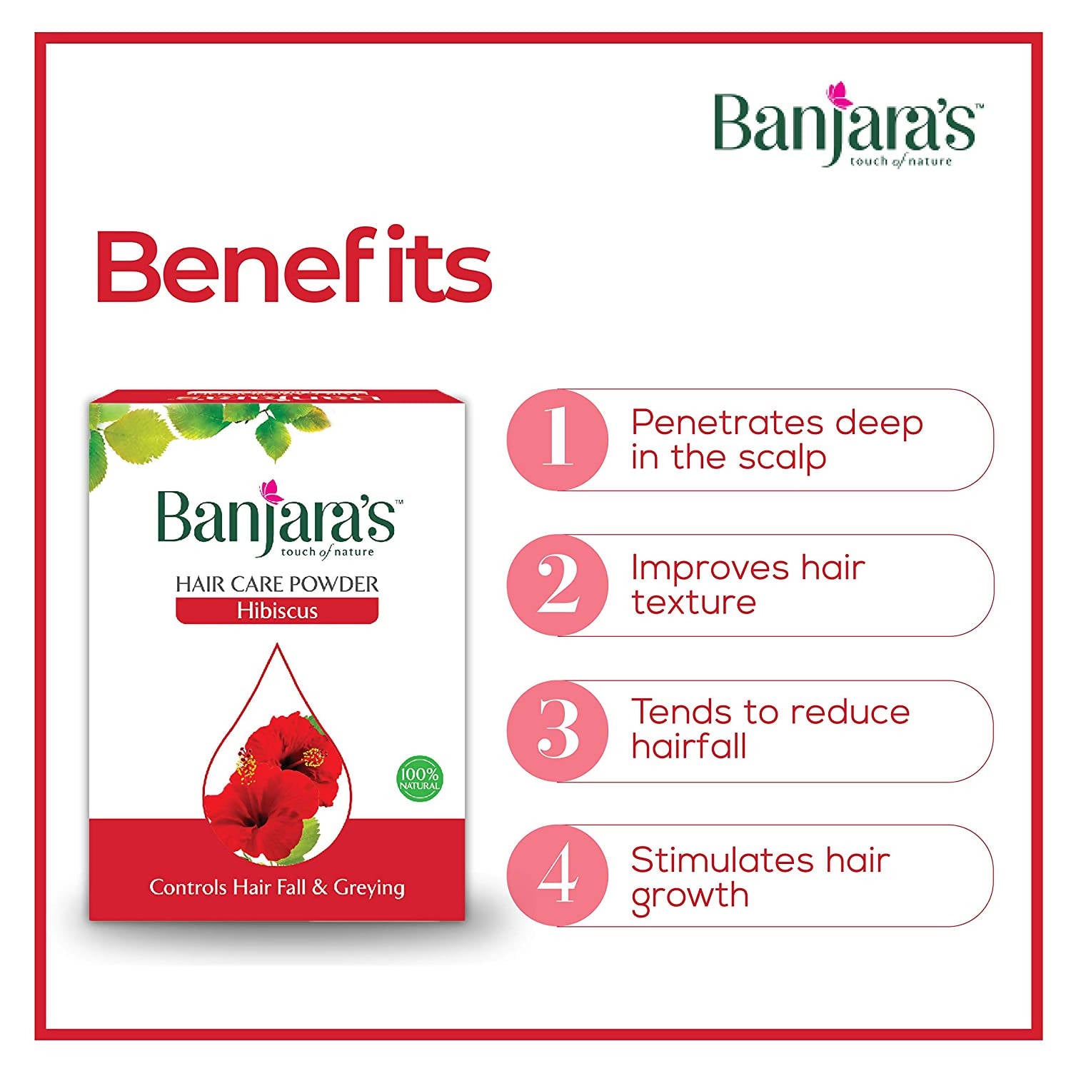 Banjara's Hair Care Powder Combo Pack - Vamzn#