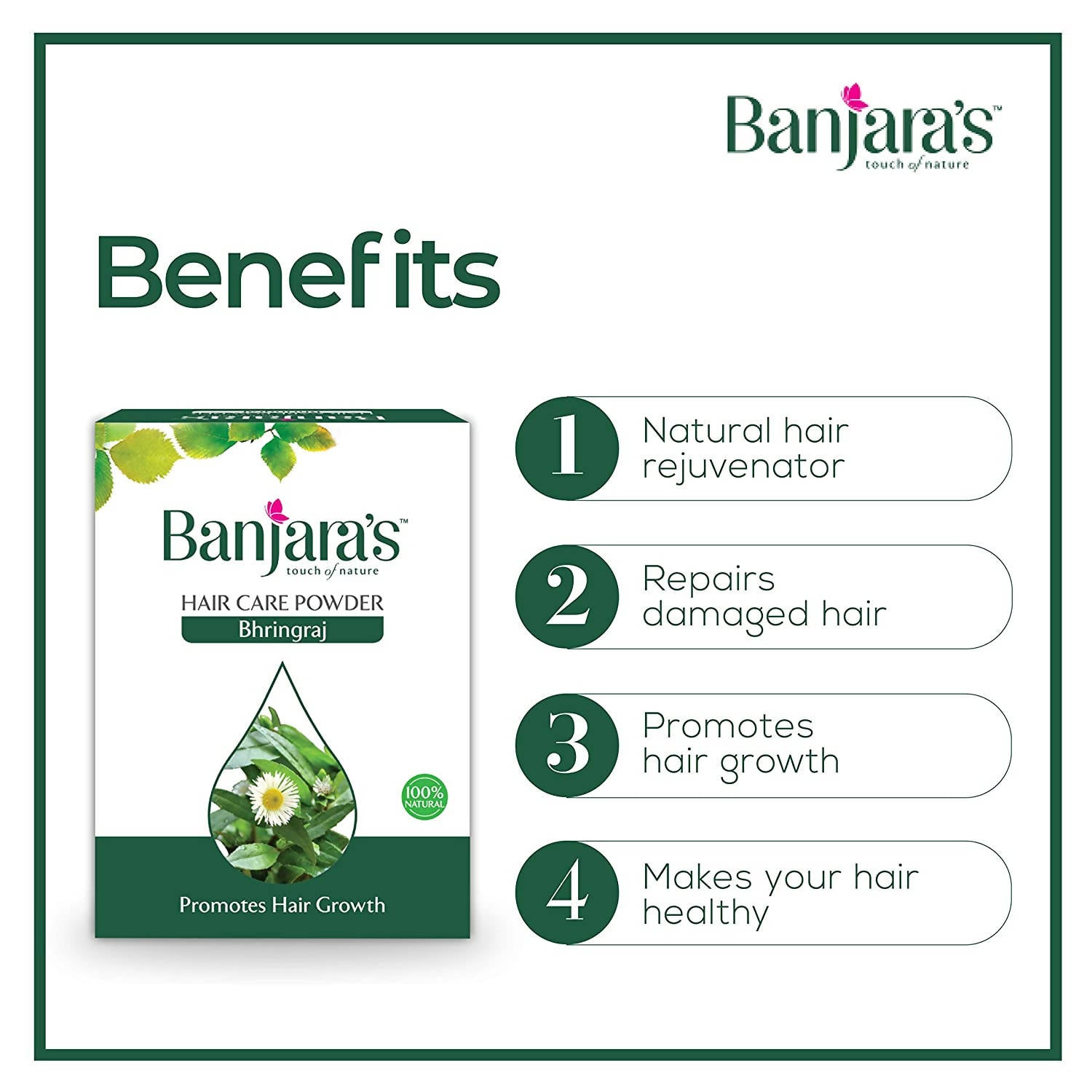 Banjara's Hair Care Powder Combo Pack - Vamzn#