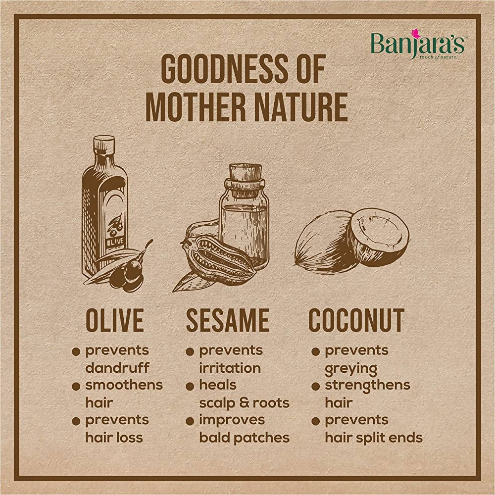 Banjara's Samvridhi Hair Oil - Vamzn#