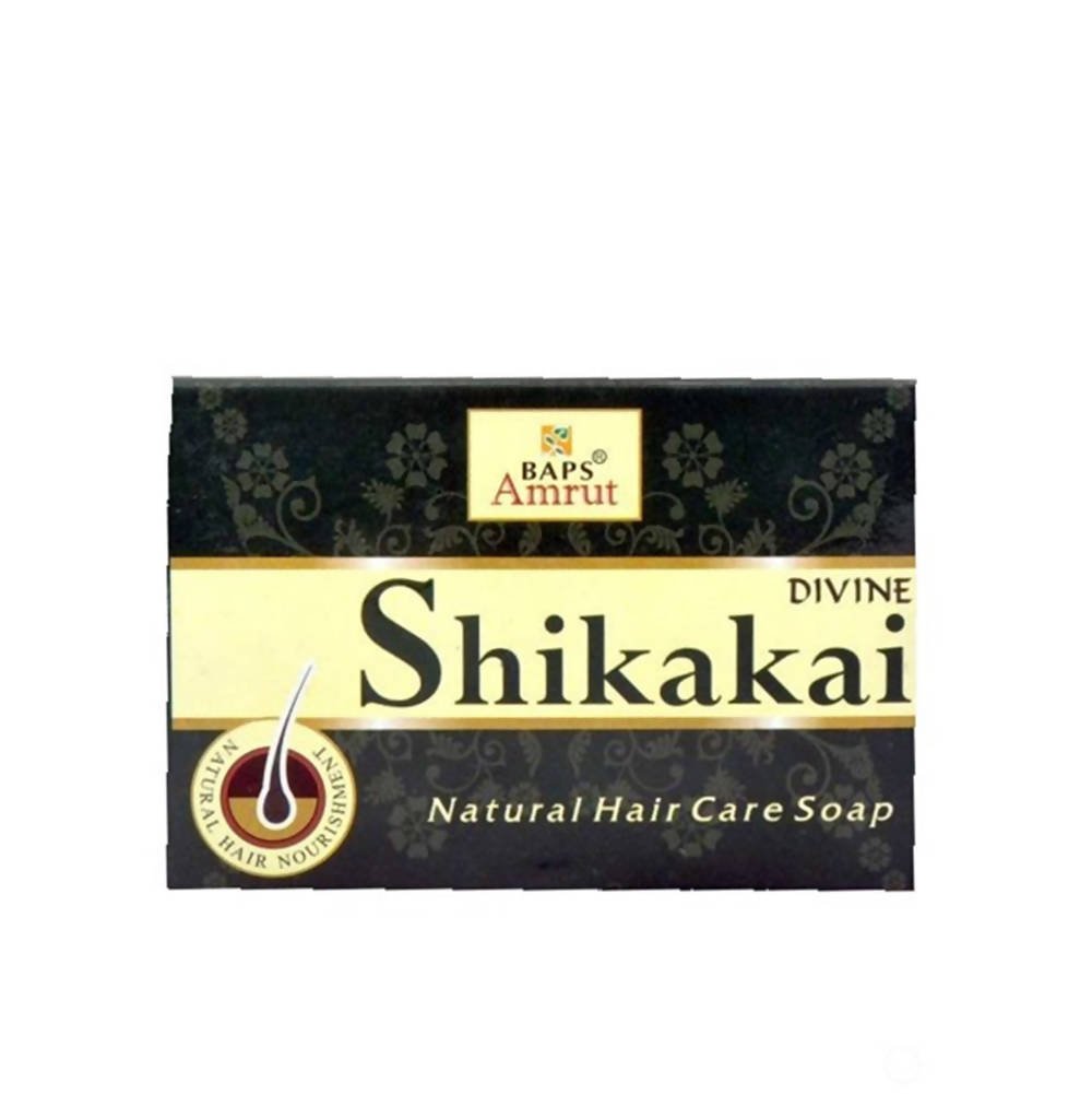 Baps Amrut Shikakai Natural Hair Care Soap - Vamzn#