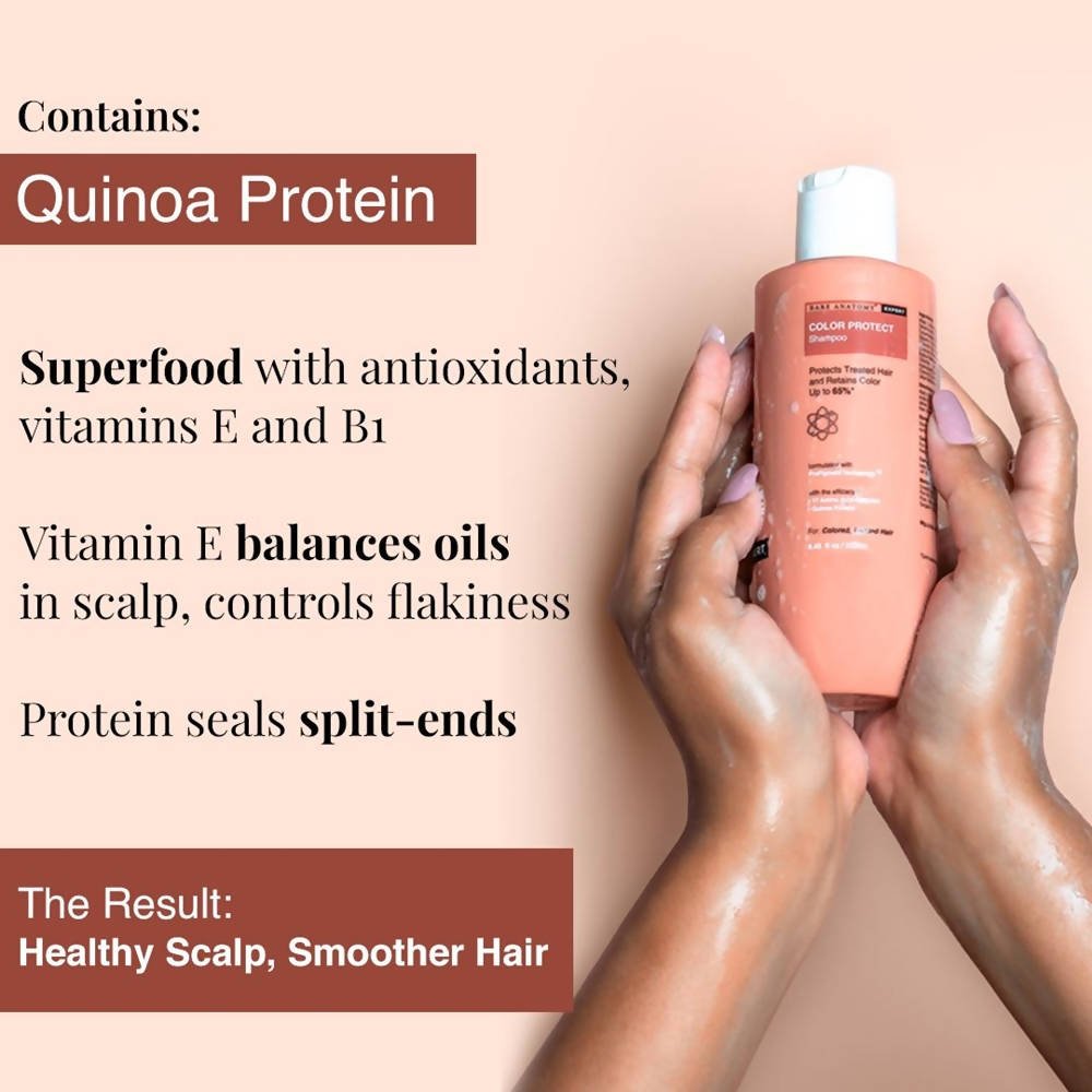 Bare Anatomy Expert Color Protect Shampoo For Dry & Frizzy Hair, Retains Color Upto 8 Weeks - Vamzn#