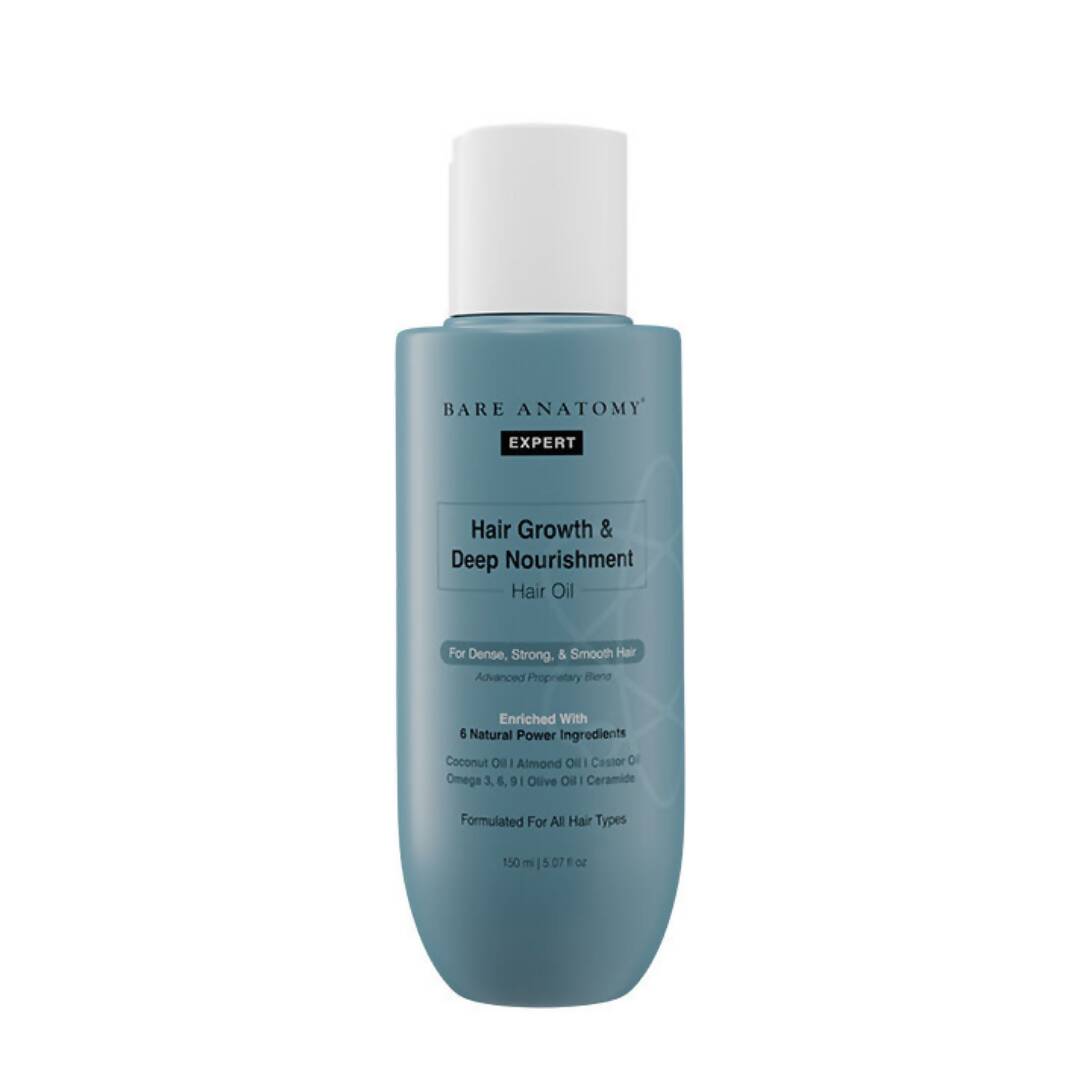 Bare Anatomy Expert Hair Growth & Deep Nourishment Hair Oil, Provides Dense, Strong & Smooth Hair - Vamzn#