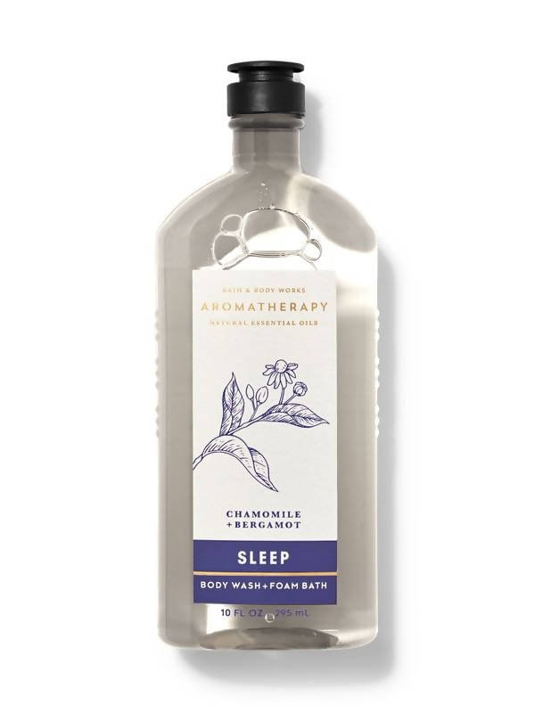 Bath & Body Works Chamomile Bergamot Sleep Body Wash + Foam Wash - Vamzn#
