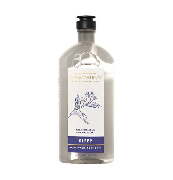 Bath & Body Works Chamomile Bergamot Sleep Body Wash + Foam Wash - Vamzn#