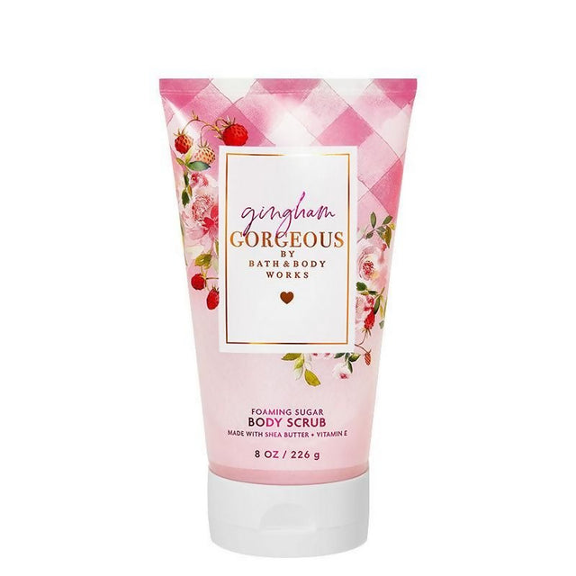 Bath & Body Works Gingham Gorgeous Foaming Sugar Body Scrub - Vamzn#