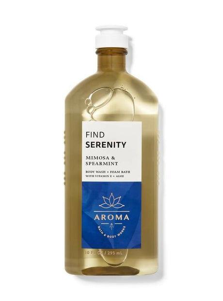 Bath & Body Works Mimosa Spearmint Body Wash and Foam Bath - Vamzn#