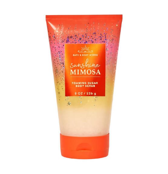 Bath & Body Works Sunshine Mimosa Foaming Sugar Body Scrub - Vamzn#